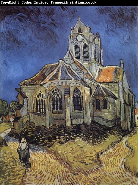 Vincent Van Gogh The Church at Auvers sur Oise